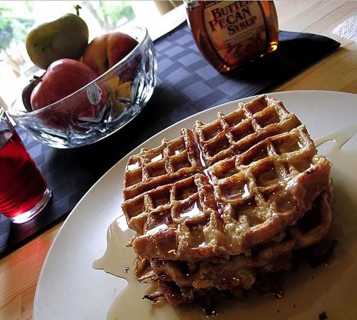 Cinnamon and Sugar French Waffle Toast