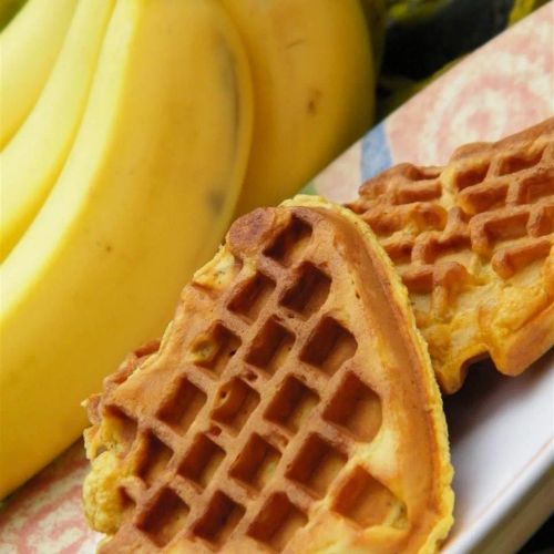 Whole Wheat Banana Waffles