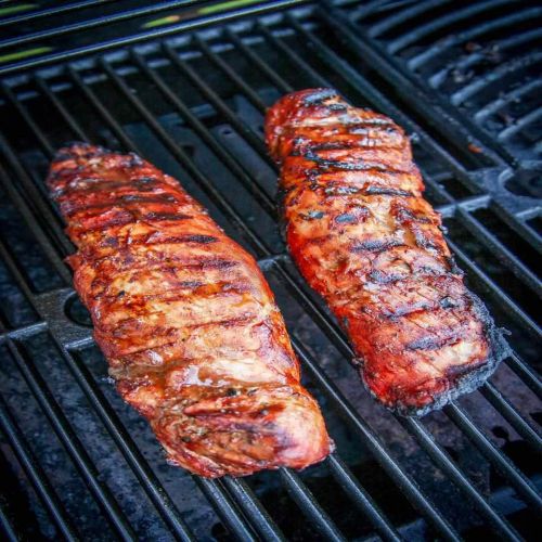 Grilled Brined Pork Tenderloin