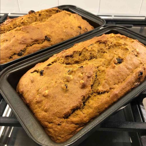 Vegan Pumpkin Spice Bread with Sourdough Discard