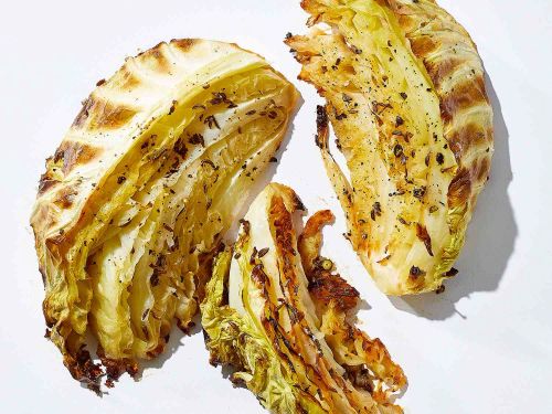 Roasted Cabbage Wedges