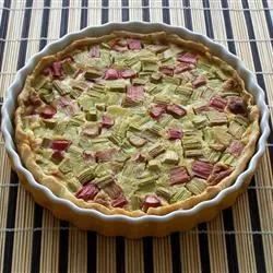 Rhubarb Custard Pie