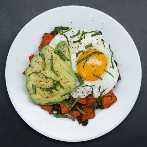 Sweet Potato Black Bean Hash