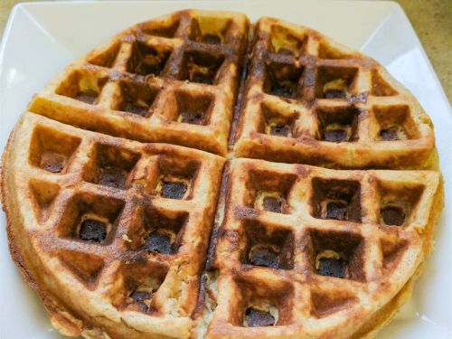 Banana Egg Waffles