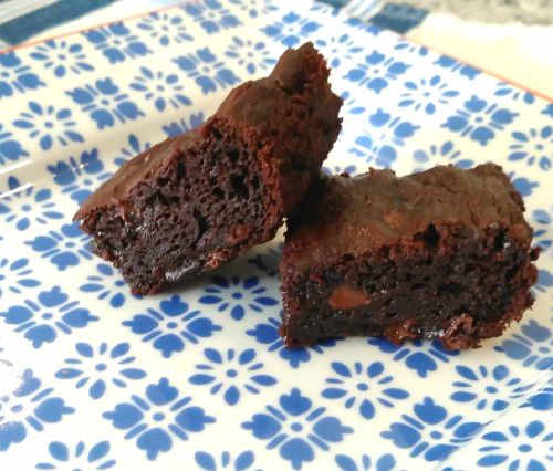 Rich and Gooey Avocado Brownies