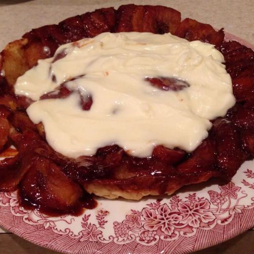 Plantain Tarte Tatin