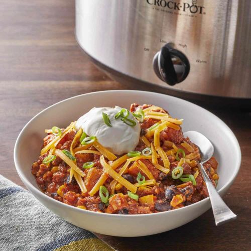 Sweet Pork Slow Cooker Chili