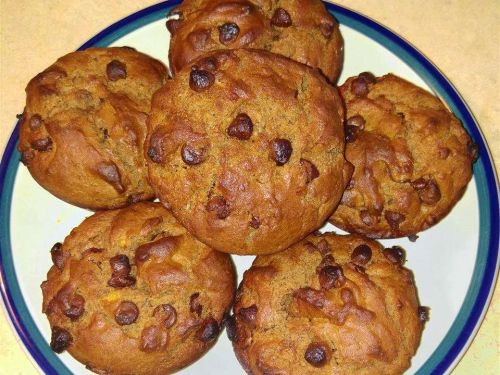 Chocolate Chip Banana Muffins