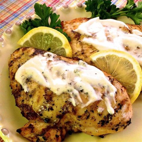 Grilled Greek Yogurt-Marinated Chicken