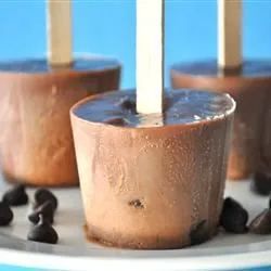 Double Chocolate Frozen Fudge Pops