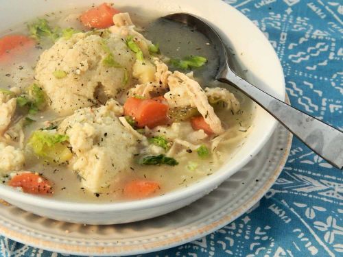 Bubbie's Hearty Matzo Ball Soup