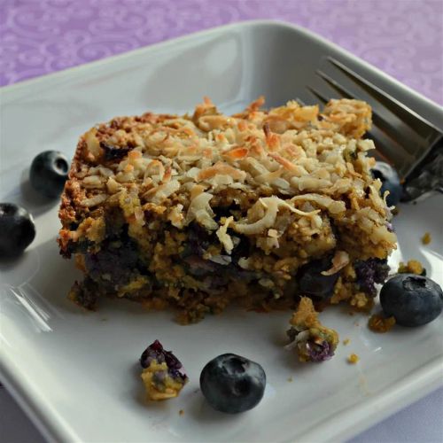 Blueberry Oatmeal Breakfast Bars