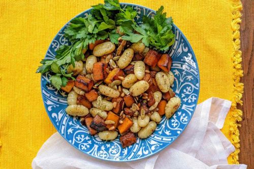 Harvest Herb Gnocchi with Pumpkin Seeds