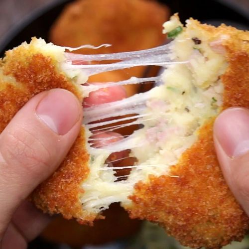 Japanese Ham & Cheese Croquette (Korokke)