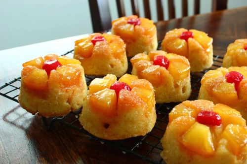 Pineapple Upside Down Cupcakes