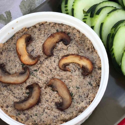 Exotic Mushroom and Walnut Pate