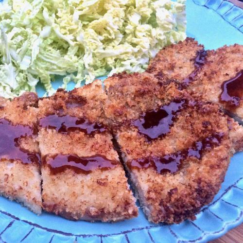 Japanese Air-Fried Pork Tonkatsu