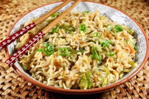 Ginger-Scallion Ramen Noodles