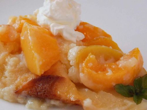 Quick Peach Cobbler