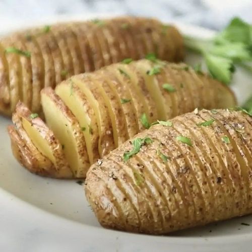 Basic Hasselback Idaho Potatoes