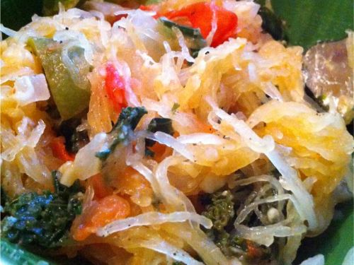 Spaghetti Squash Primavera