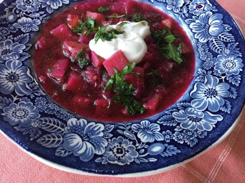 Sasha's Vegan Borscht