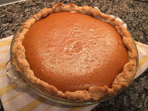 Pumpkin Custard Pie