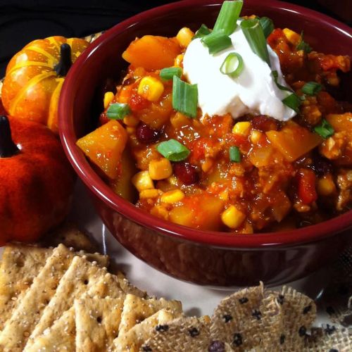 Turkey and Butternut Squash Chili