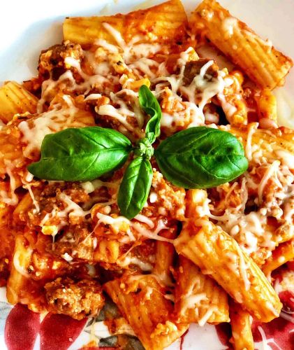 Easy Italian Sausage and Rigatoni