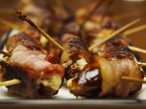 Bacon-Wrapped Dates