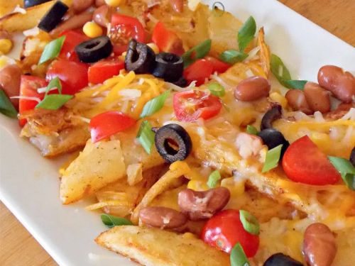 Quick Potato Nachos