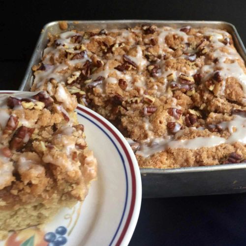 Sourdough Pecan Coffee Cake