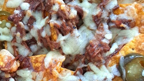 Loaded Pulled Pork Nachos