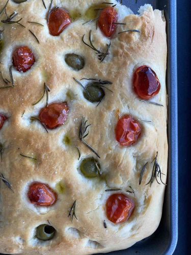 Sourdough Focaccia alla Genovese