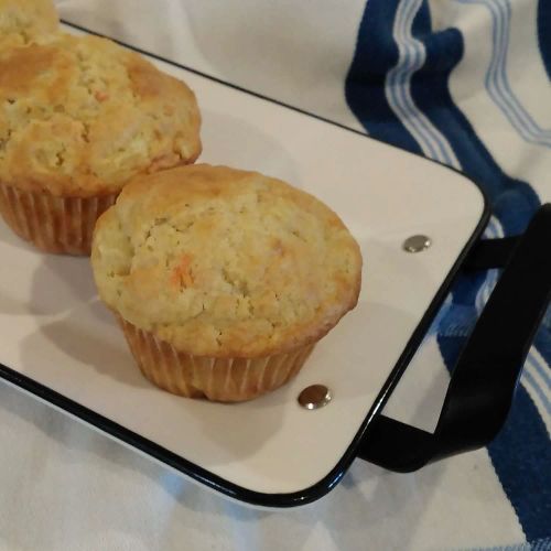 Dairy-Free Pineapple-Carrot Muffins