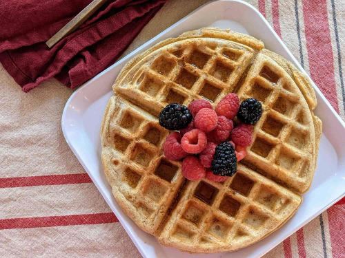 Easy Vegan Waffles