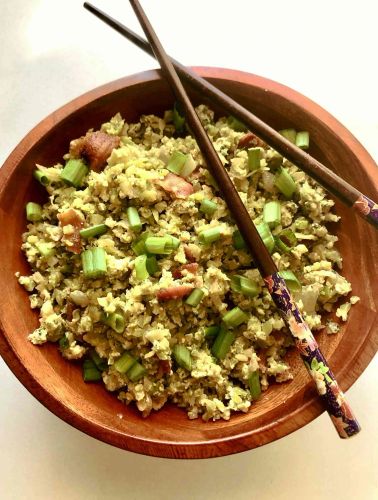 Bacon Fried Broccoli Rice