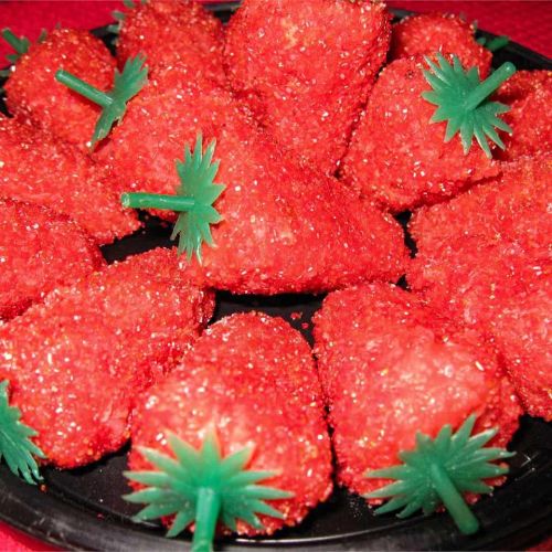 Strawberry Fruit Balls