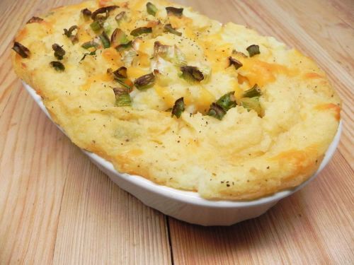 Garlic Mashed Potato Casserole