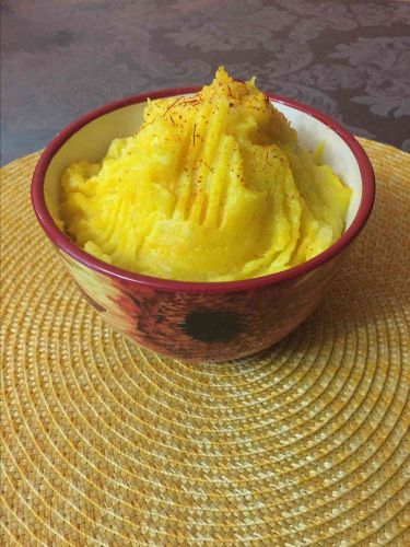 Saffron-Mashed Potatoes