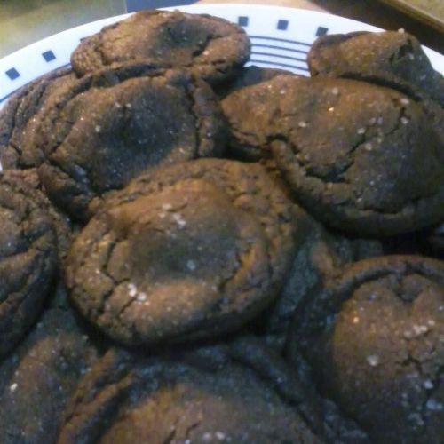 Chocolate Salted Caramel Cookies