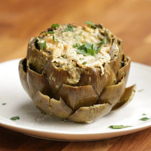 Easy Baked Artichoke