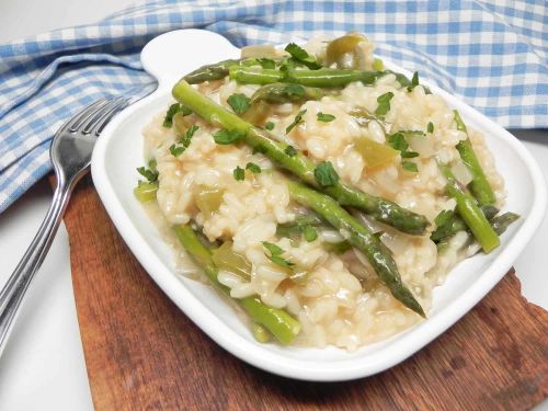 Asparagus and Truffle Risotto