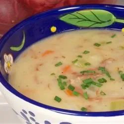 Healthier Delicious Ham and Potato Soup