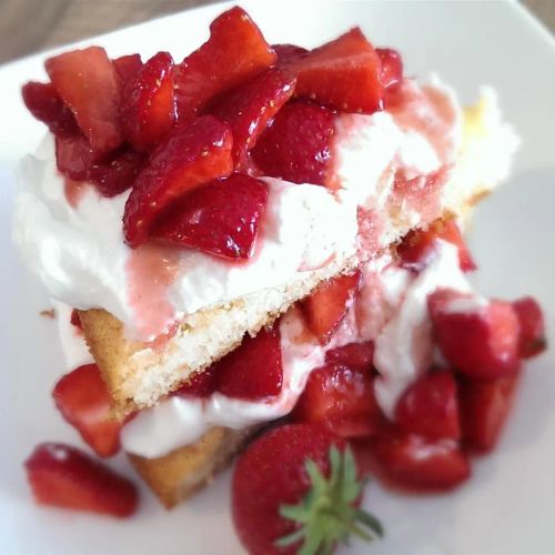 Cottage Pudding (Cake for Strawberry Shortcake)