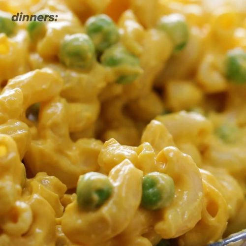 Cashew Mac And Peas