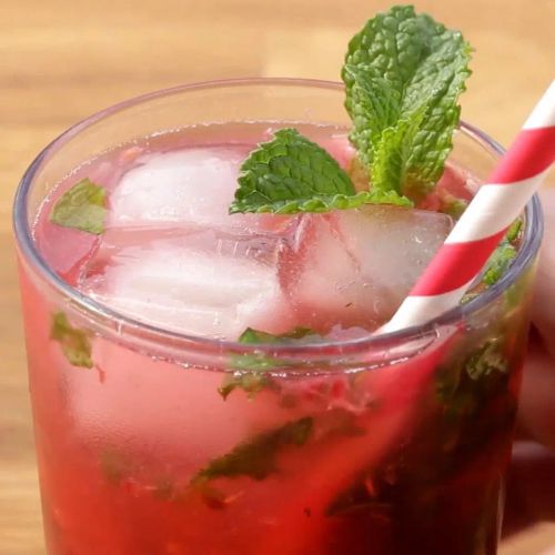 Raspberry Mojito