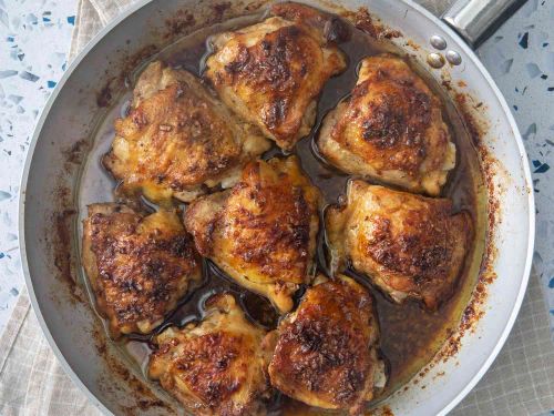 Garlic-Brown Sugar Chicken Thighs