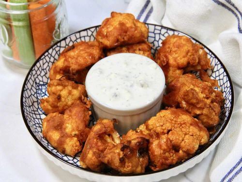 Air Fryer Buffalo Cauliflower