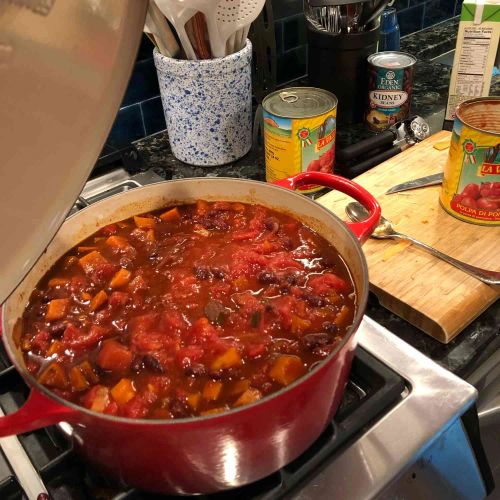 Vegan Sweet Potato Chili